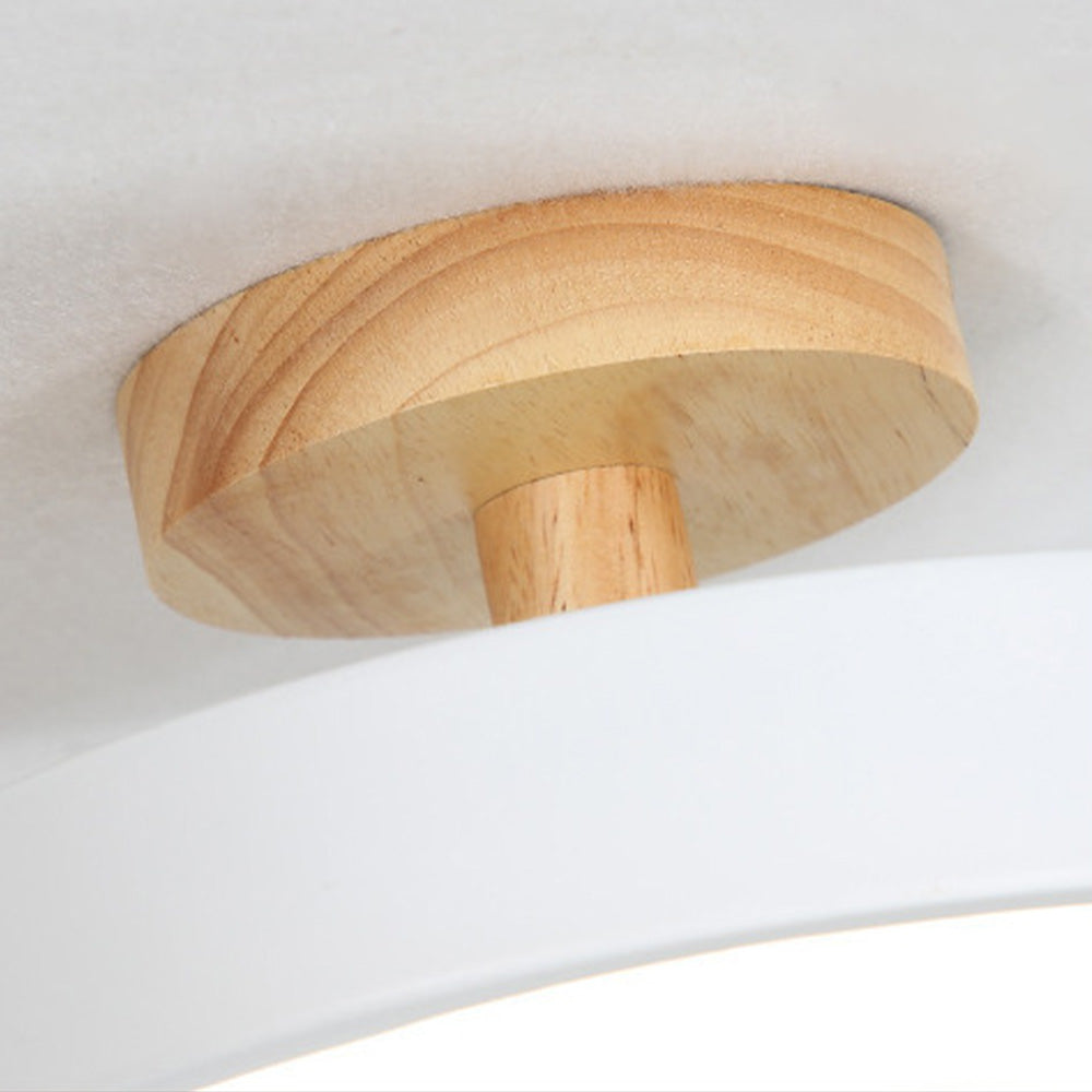 Lampa sufitowa LED do montażu podtynkowego w stylu skandynawskim do wnętrz