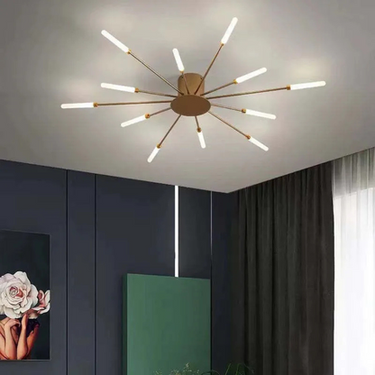 Lampa Sufitowa LED Firework – Nowoczesny Dekoracyjny Żyrandol