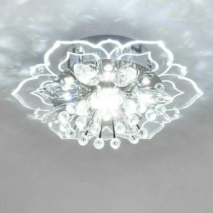 Lampa Sufitowa LED Kryształowy Kwiat - Elegancja i Blask
