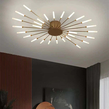 Lampa sufitowa LED minimalistyczny styl industrialny do wnętrz