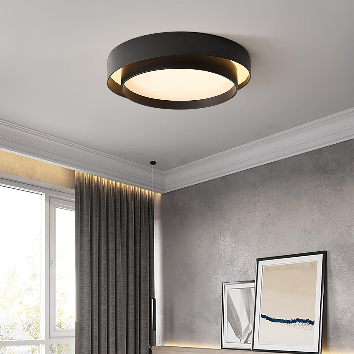 Lampa sufitowa LED Nordic Artistic Sphere – idealna do salonów i sypialni