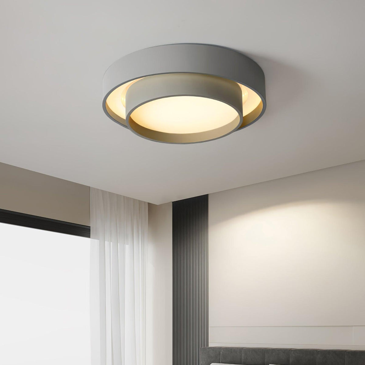 Lampa sufitowa LED Nordic Artistic Sphere – idealna do salonów i sypialni