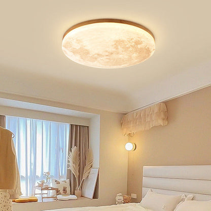 Lampa Sufitowa LED - Nowoczesne Oświetlenie z Drewna