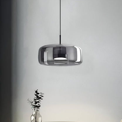 Lampa Sufitowa LED Retro - Potrójny Szklany Klosz, Regulowana Barwa