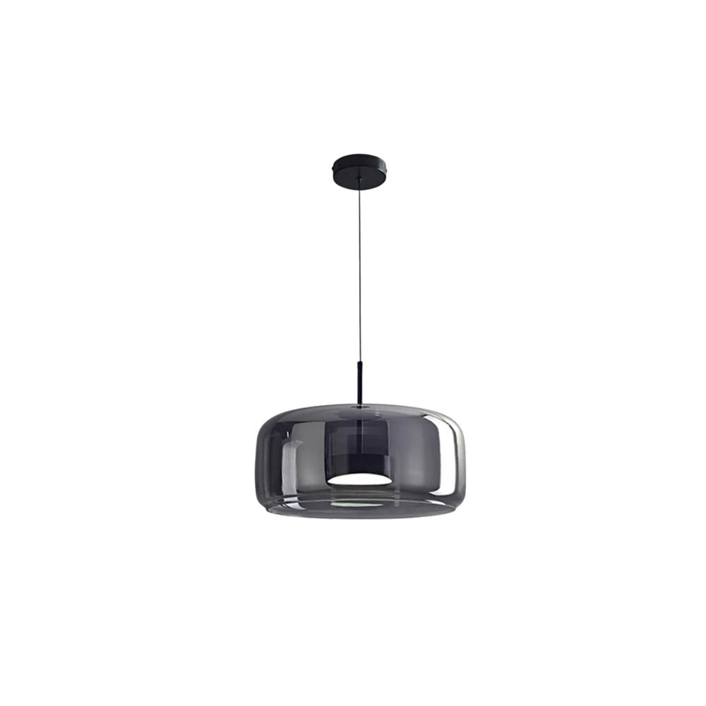 Lampa Sufitowa LED Retro - Potrójny Szklany Klosz, Regulowana Barwa