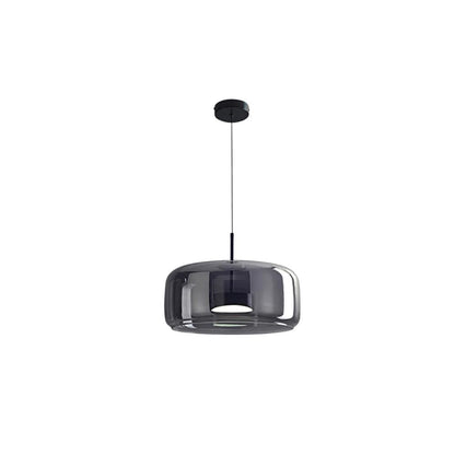 Lampa Sufitowa LED Retro - Potrójny Szklany Klosz, Regulowana Barwa