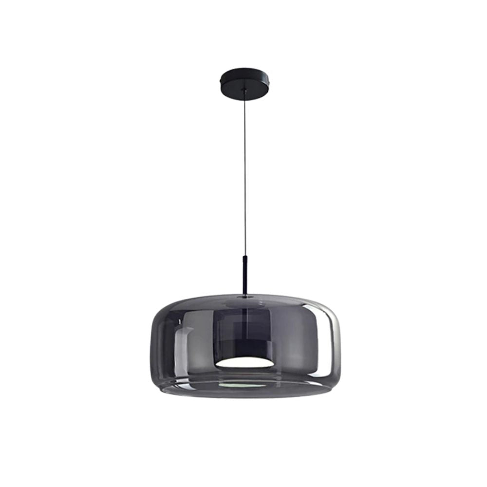 Lampa Sufitowa LED Retro - Potrójny Szklany Klosz, Regulowana Barwa