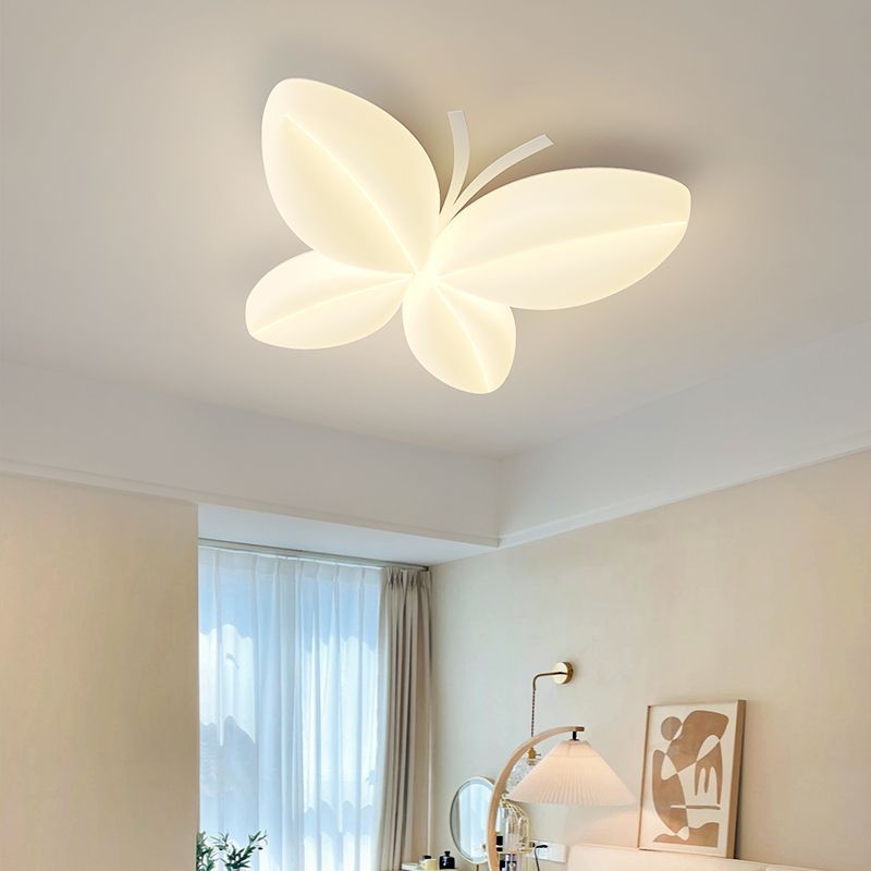 Lampa Sufitowa LED w Kształcie Motyla Stylowe Oświetlenie do Sypialni i Salonu