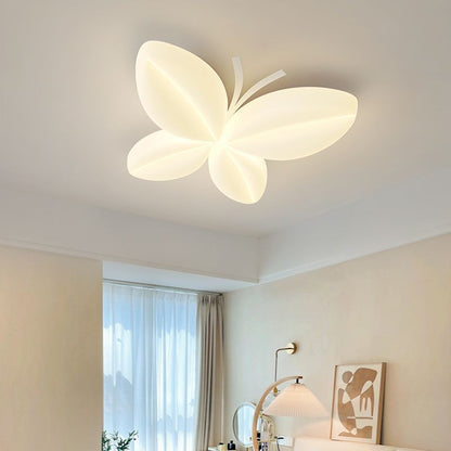 Lampa Sufitowa LED w Kształcie Motyla Stylowe Oświetlenie do Sypialni i Salonu
