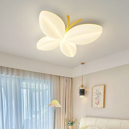Lampa Sufitowa LED w Kształcie Motyla Stylowe Oświetlenie do Sypialni i Salonu