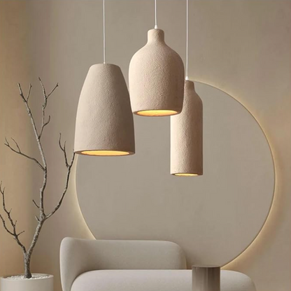 Lampa Wisząca Wabi Sabi – Surowa Elegancja i Spokój