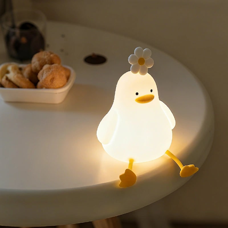 Lampka Nocna Zwierzątko z Regulacją Jasności i Akumulatorem