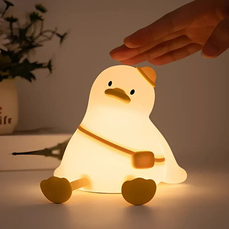 Lampka stołowa nocna LED Śpiący przyjaciele lampka przyłóżkowa