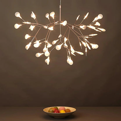 Lampy sufitowe w stylu Firefly – nowoczesny żyrandol typu Sputnik
