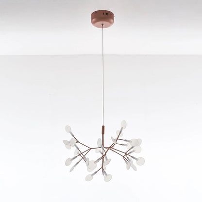 Lampy sufitowe w stylu Firefly – nowoczesny żyrandol typu Sputnik