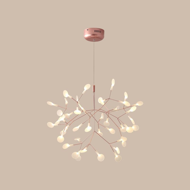 Lampy sufitowe w stylu Firefly – nowoczesny żyrandol typu Sputnik
