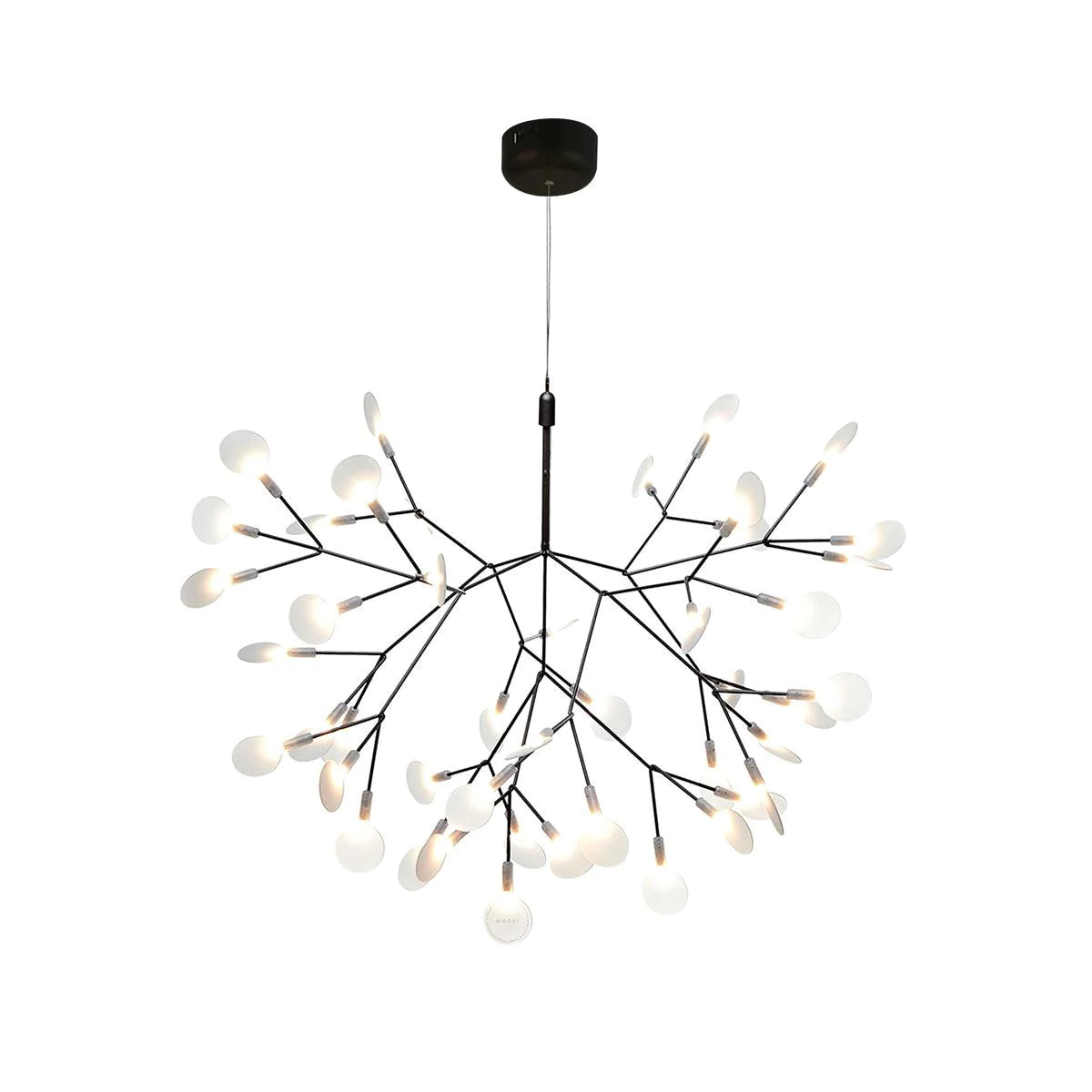 Lampy sufitowe w stylu Firefly – nowoczesny żyrandol typu Sputnik