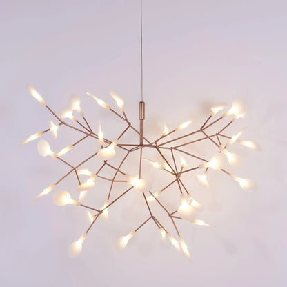 Lampy sufitowe w stylu Firefly – nowoczesny żyrandol typu Sputnik