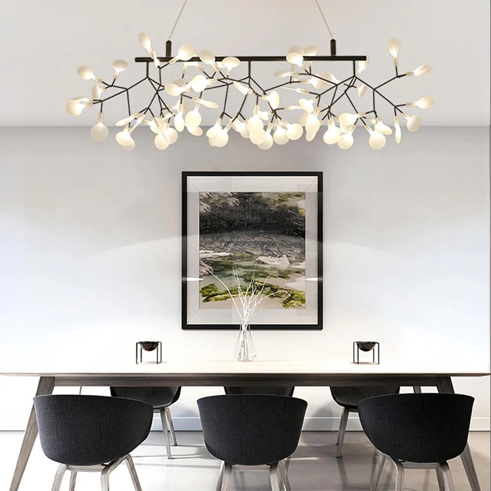 Lampy sufitowe w stylu Firefly – nowoczesny żyrandol typu Sputnik