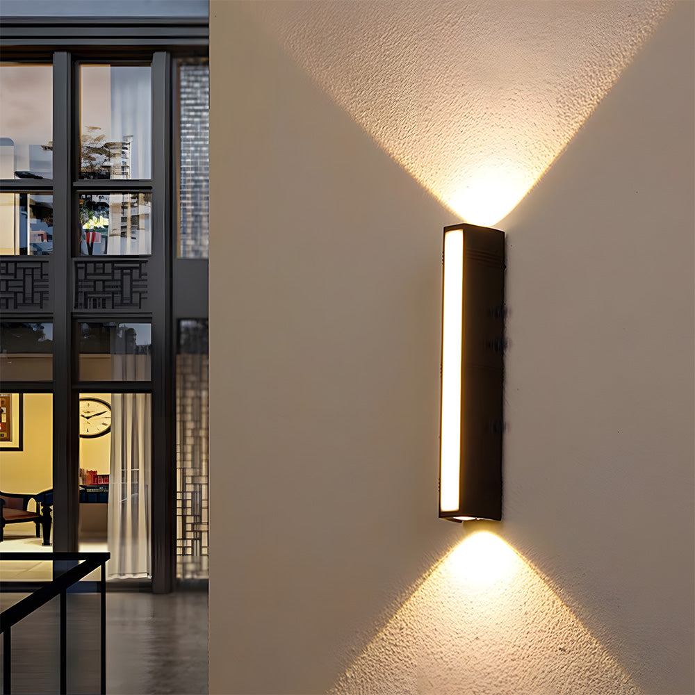 LED Ścienna Lampa na Zewnątrz – Oświetlenie Ogrodowe do Użytku na Zewnątrz