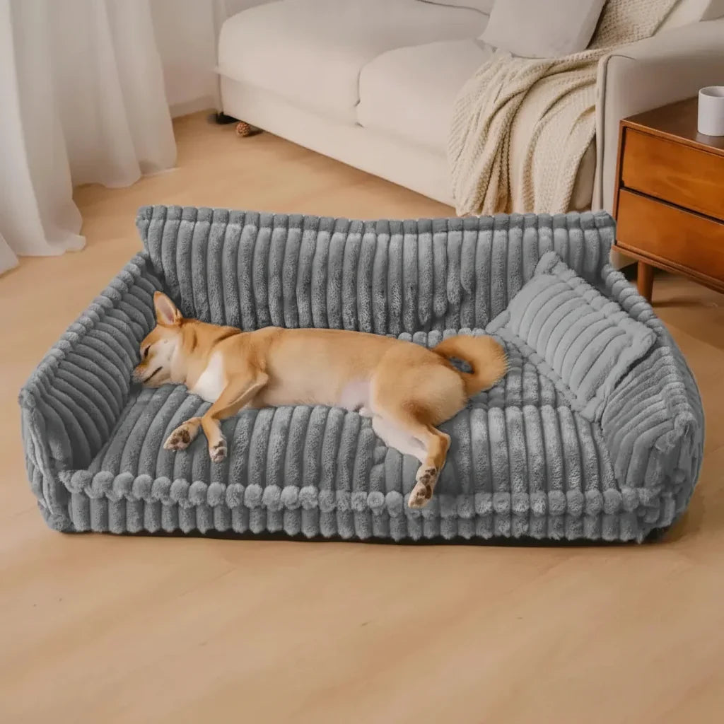 Legowisko dla Psa Sofa z Możliwością Prania z Podpierającymi Bokami