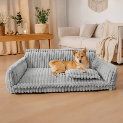Legowisko dla Psa Sofa z Możliwością Prania z Podpierającymi Bokami