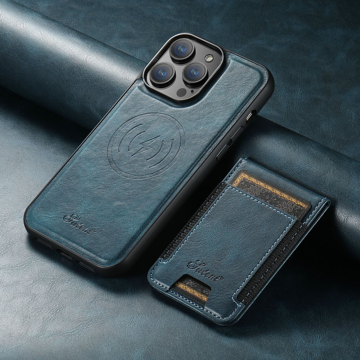 Etui na telefon z miejscem na karty