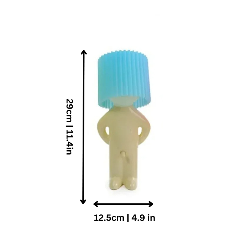 Lampka biurkowa z figurką | Materiał ABS | QuirkLite