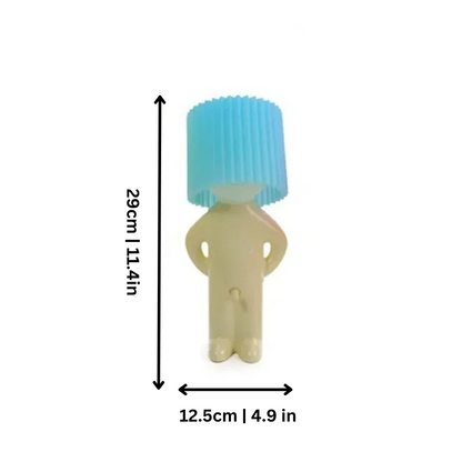 Lampka biurkowa z figurką | Materiał ABS | QuirkLite