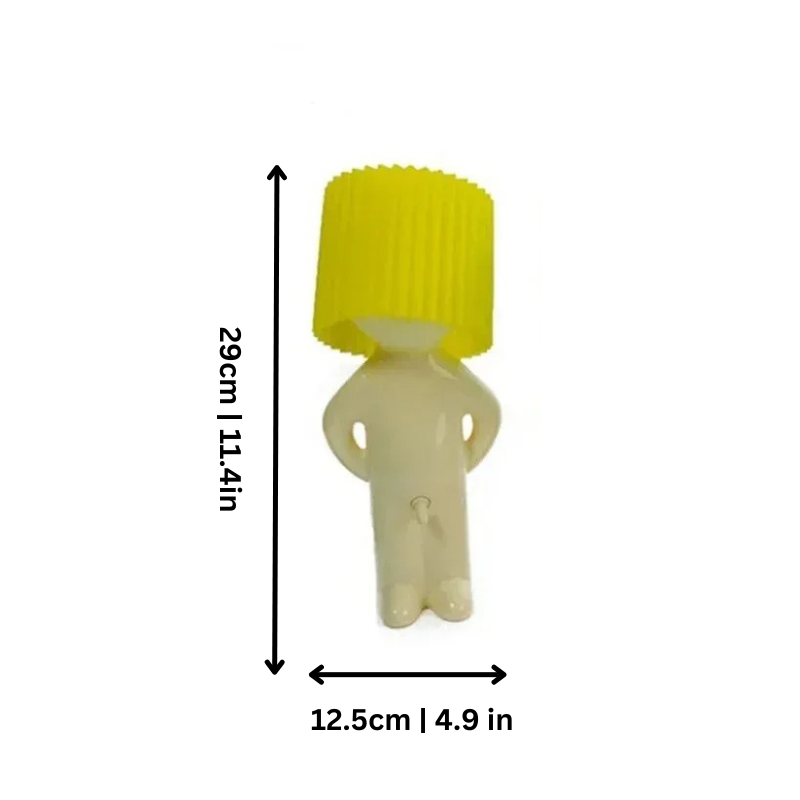 Lampka biurkowa z figurką | Materiał ABS | QuirkLite