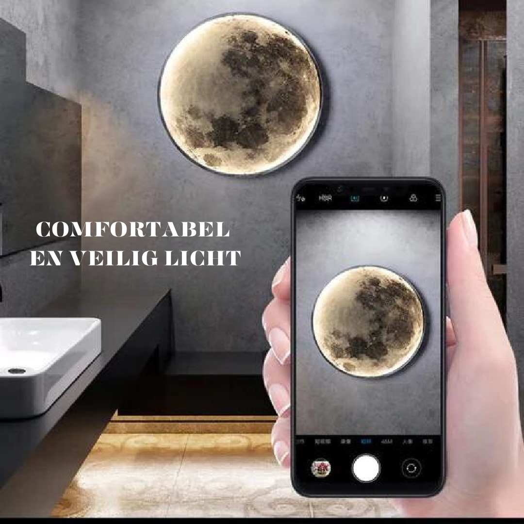 Lampa nocna w kształcie księżyca