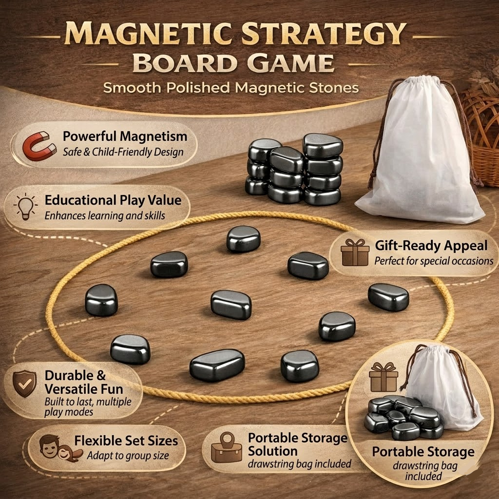 Magnetyczny Zestaw Gry Strategicznej
