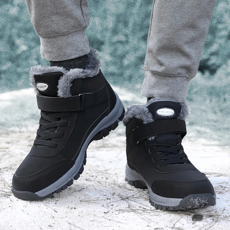 Męskie Outdoorowe Buty Zimowe do Wędrówek