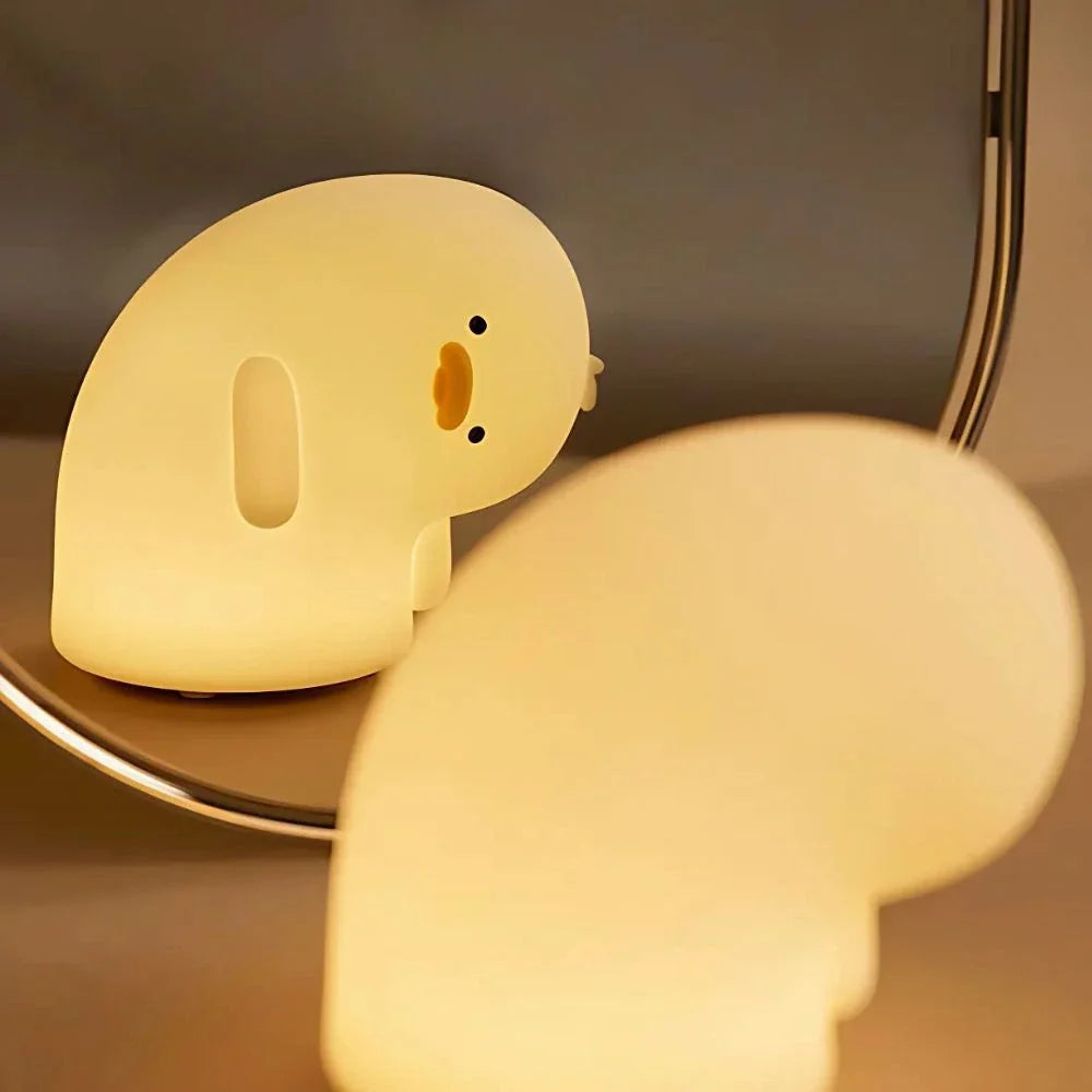 Miękka ściskana regulowana lampka LED