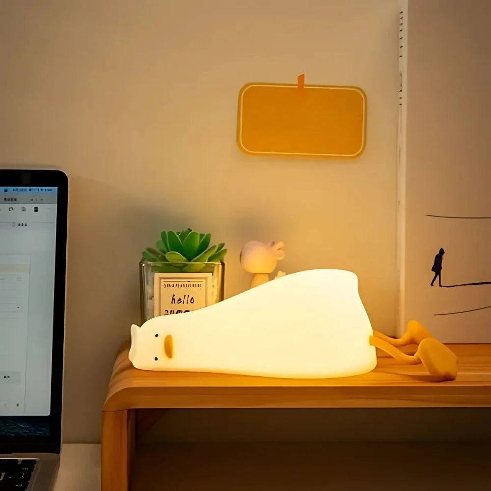 Miękka ściskana regulowana lampka LED