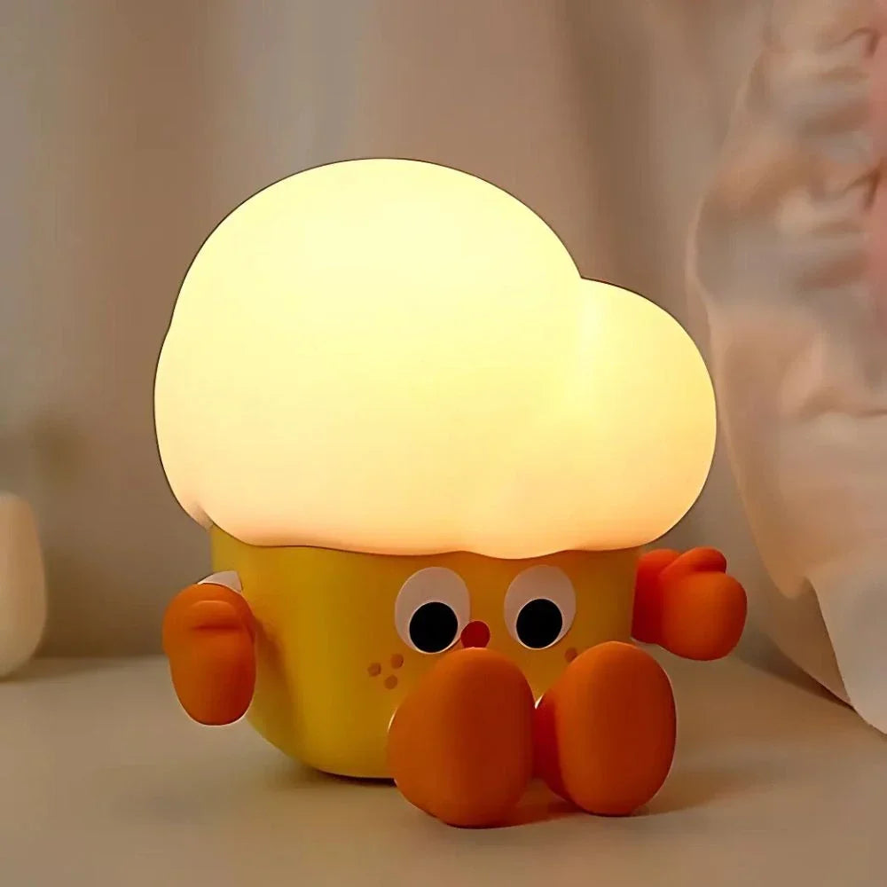 Miękka ściskana regulowana lampka LED