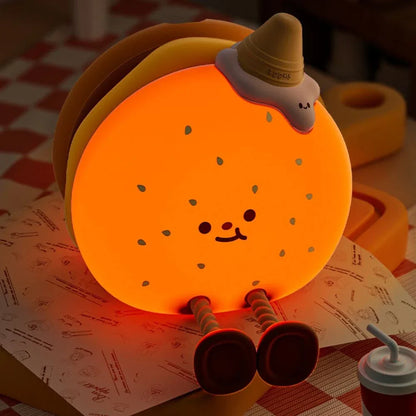 Miękka ściskana regulowana lampka LED