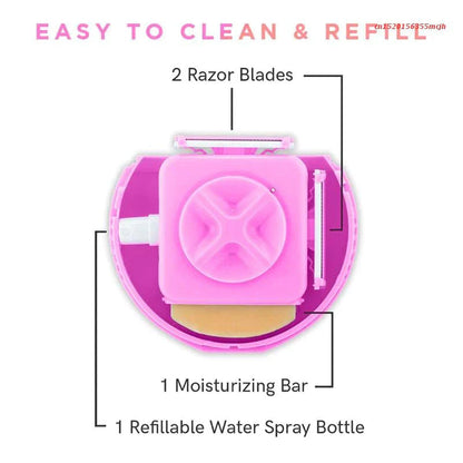 Mini przenośna golarka elektryczna 3 w 1 dla kobiet – Smooth Skin Lady Shaver