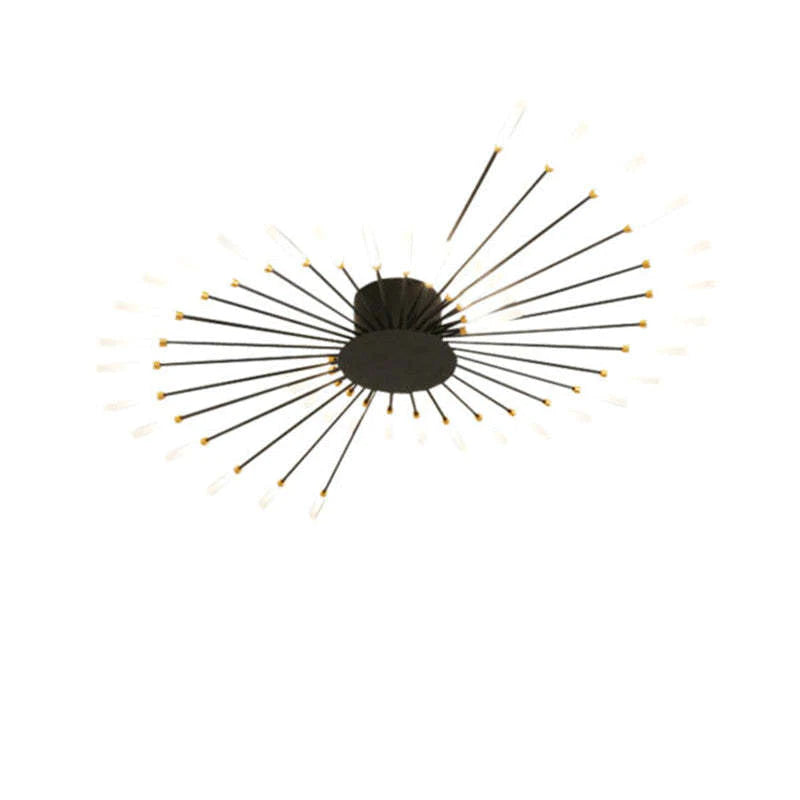Minimalistyczna industrialna lampa sufitowa LED do nowoczesnych pokoi