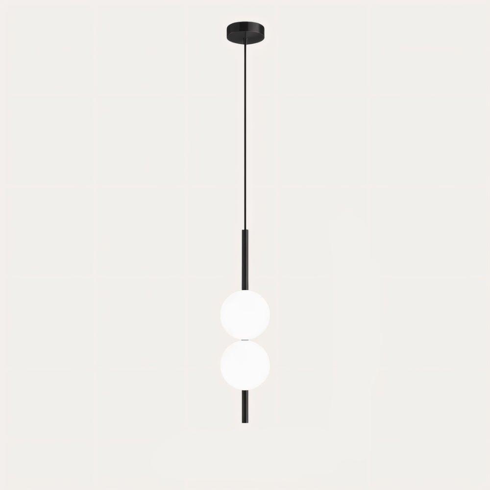 Minimalistyczna wisząca lampa sufitowa LED w stylu skandynawskim z regulowaną długością