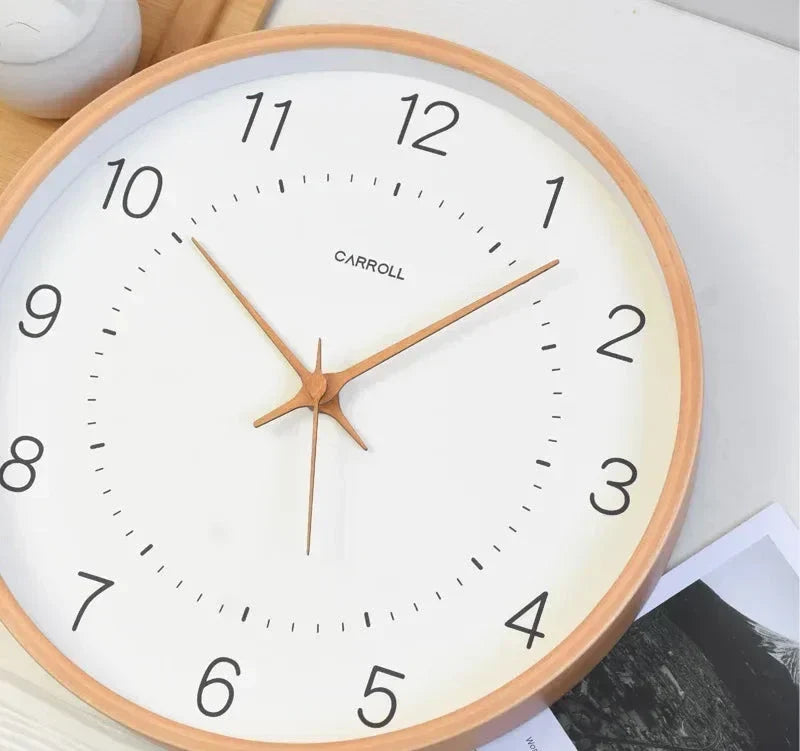 Minimalistyczny Zegar Ścienny dla Nowoczesnych Wnętrz