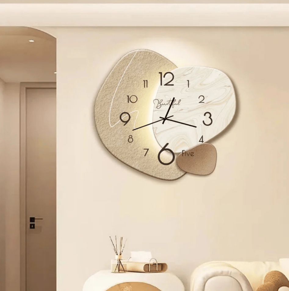 Minimalistyczny Zegar Ścienny z Luksusowym Designem