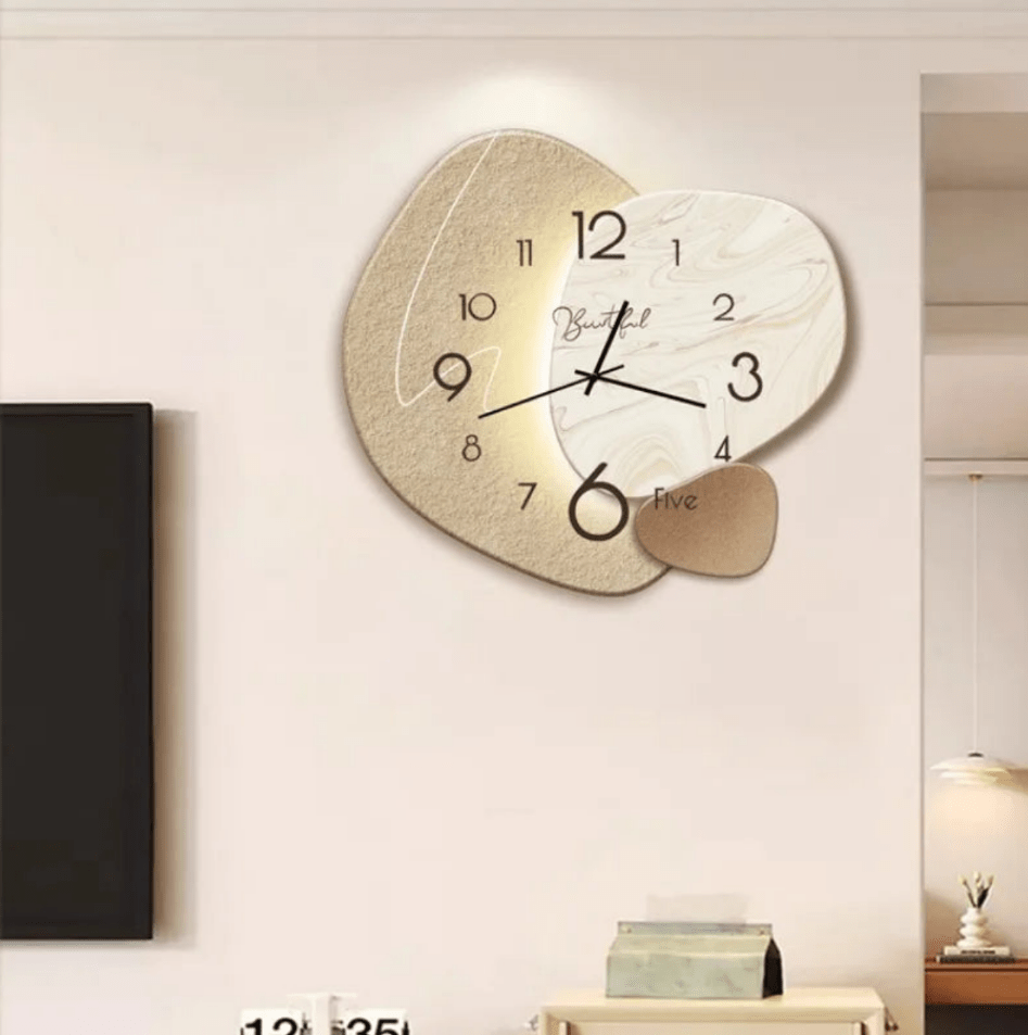 Minimalistyczny Zegar Ścienny z Luksusowym Designem