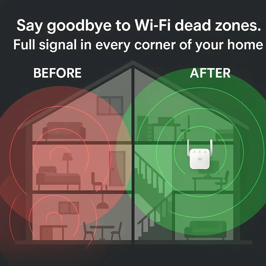 Mocny UltraXtend 5G Wzmacniacz WiFi