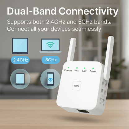 Mocny UltraXtend 5G Wzmacniacz WiFi