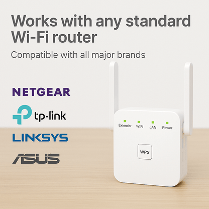 Mocny UltraXtend 5G Wzmacniacz WiFi
