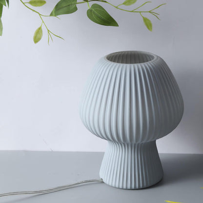 Minimalistyczna lampka nocna w kształcie grzybka