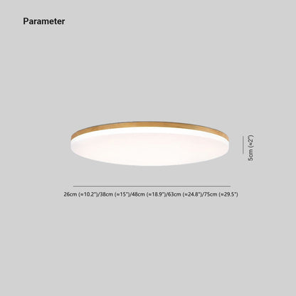 Modernistyczna uniwersalna lampa sufitowa LED do wnętrz