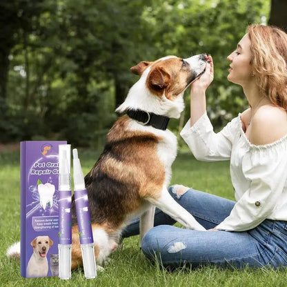 Naturalna Pasta do Zębów dla Psów i Kotów - Świeży Oddech