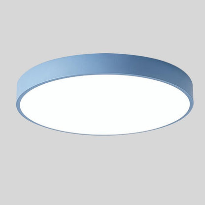 Nowoczesna drewniana lampa sufitowa LED typu plafon
